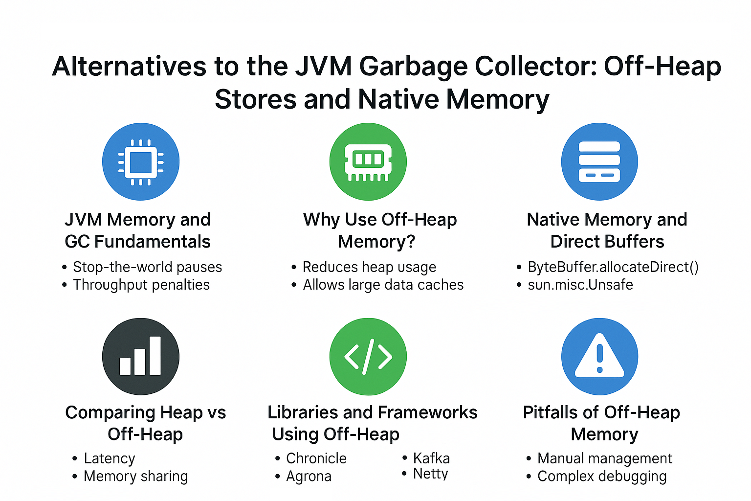 Illustration for Alternatives to the JVM Garbage Collector: Off-Heap Stores and Native Memory
