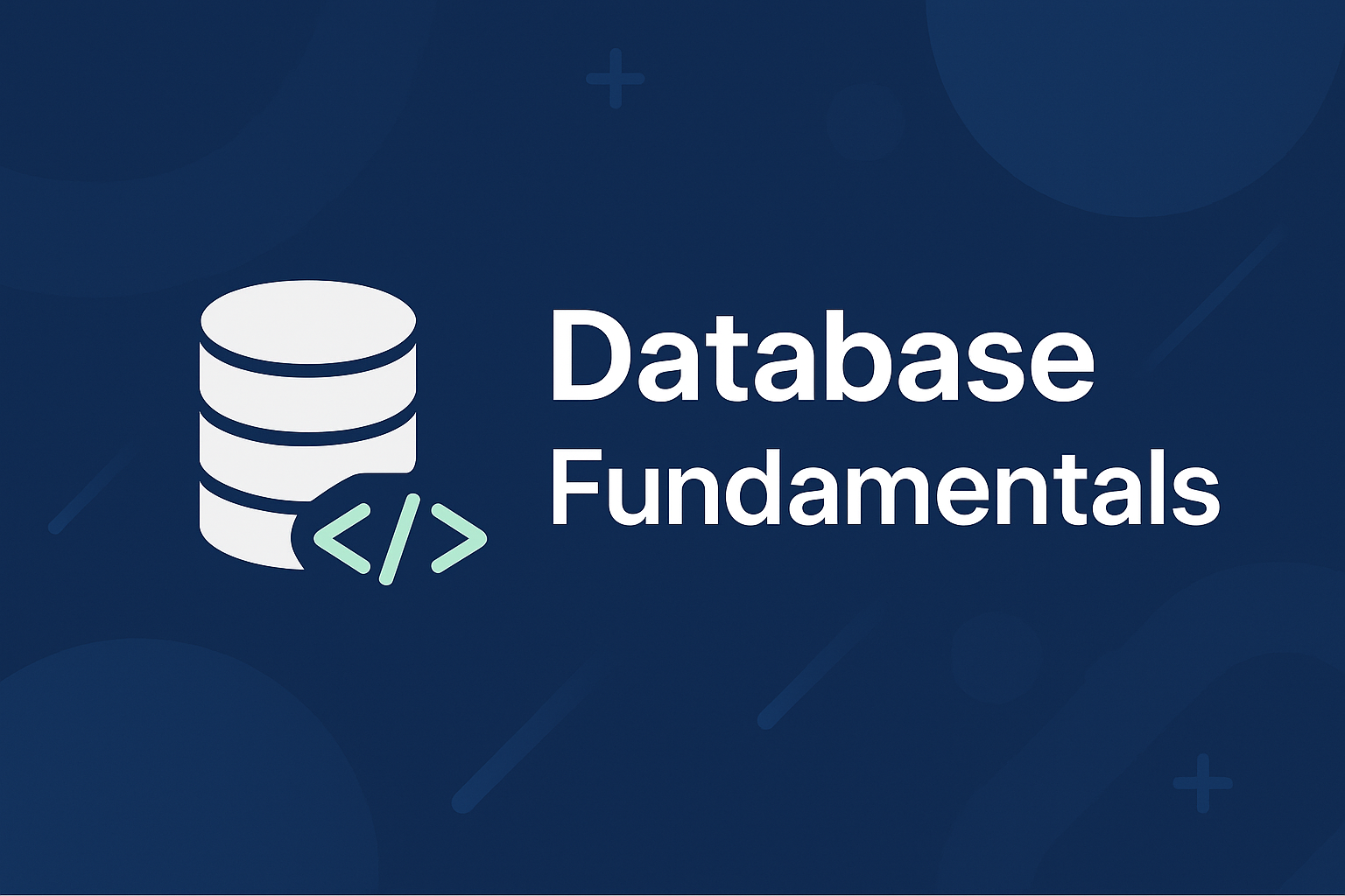 Database Fundamentals cover