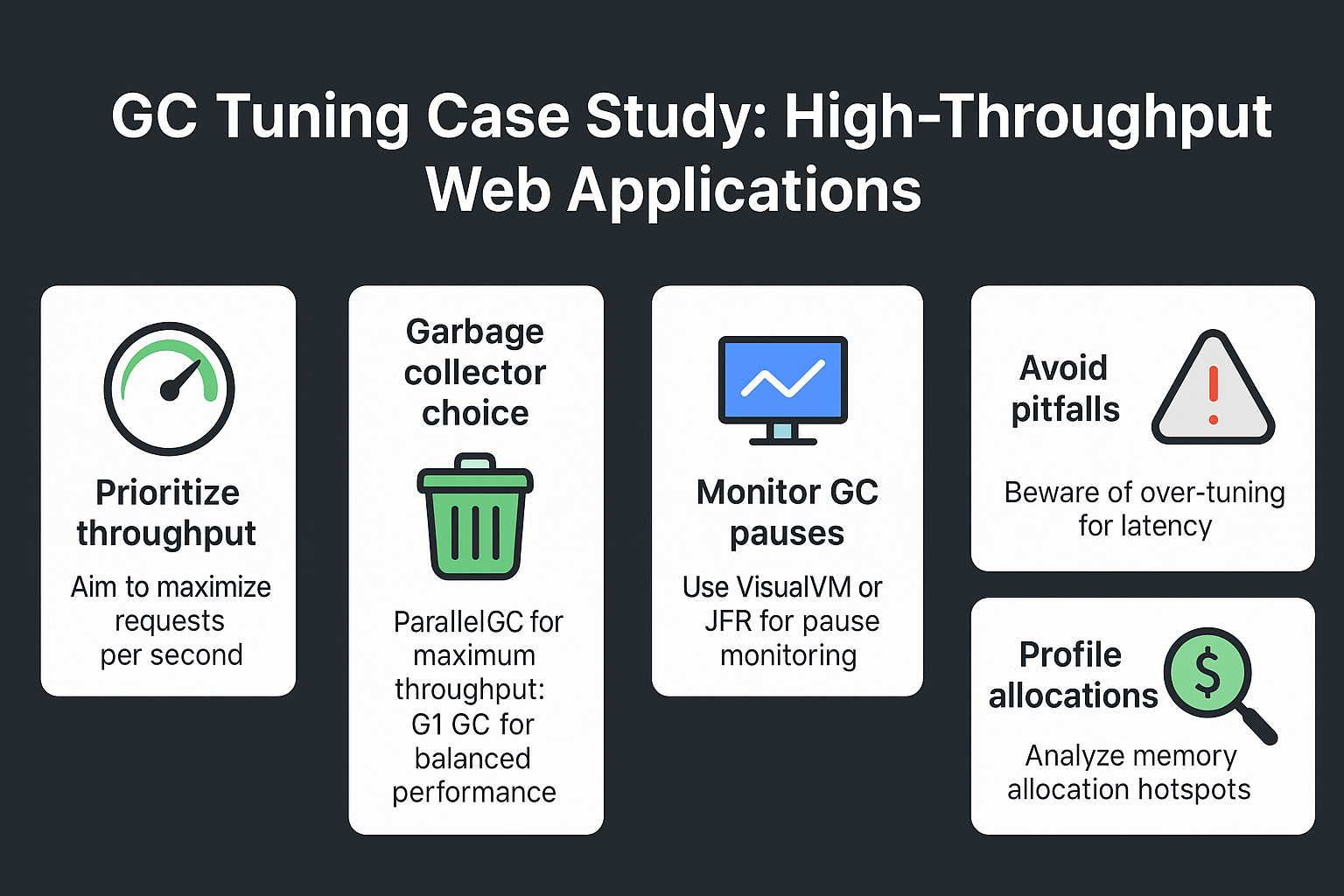 Illustration for GC Tuning Case Study: Optimizing JVM for High-Throughput Web Applications