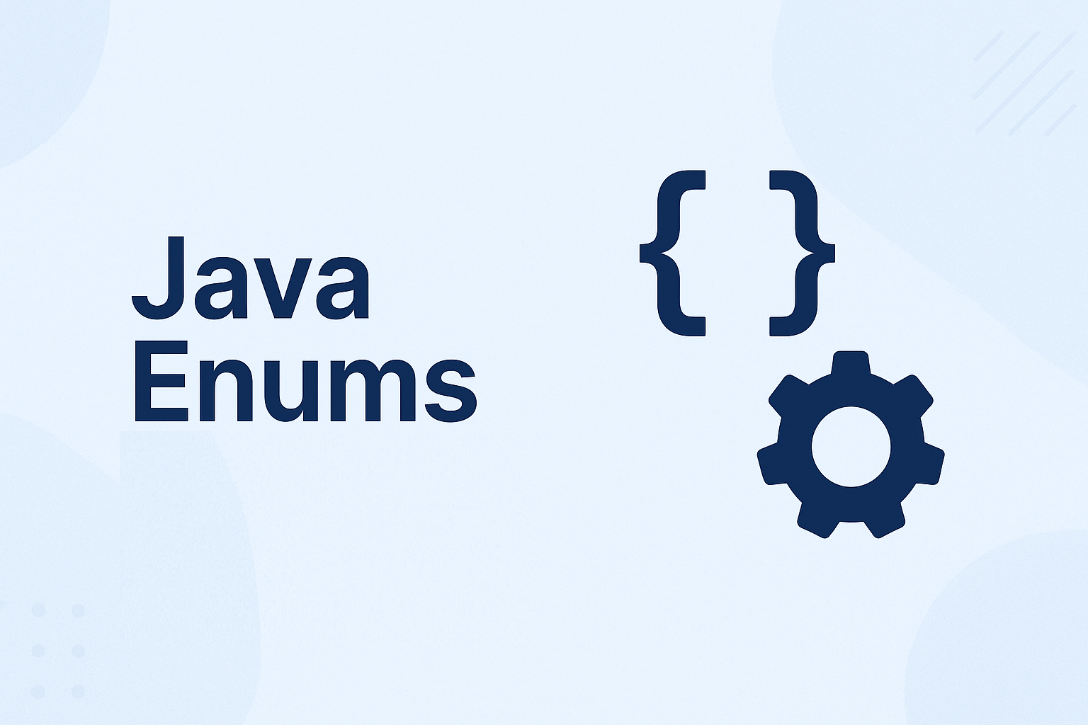 Java Enums cover