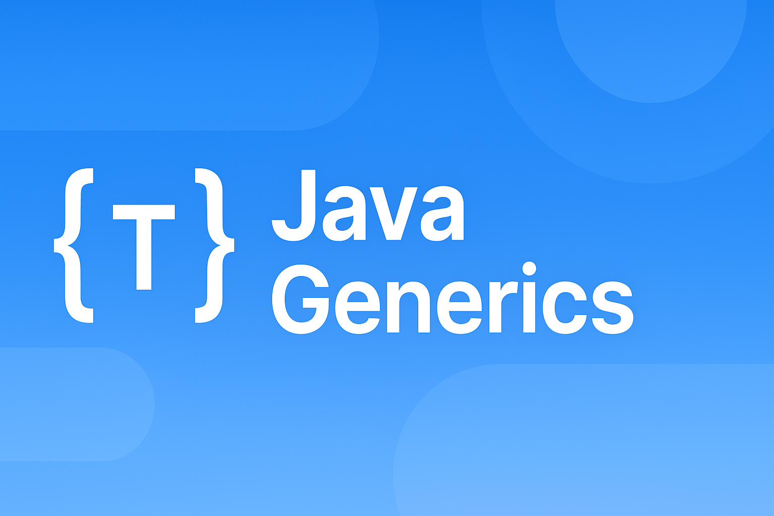 Java Generics cover