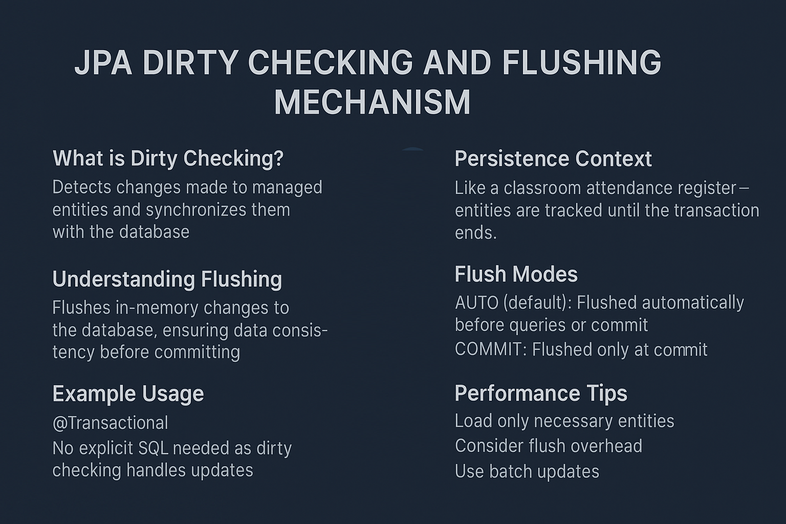 jpa-dirty-checking-and-flushing-mechanism