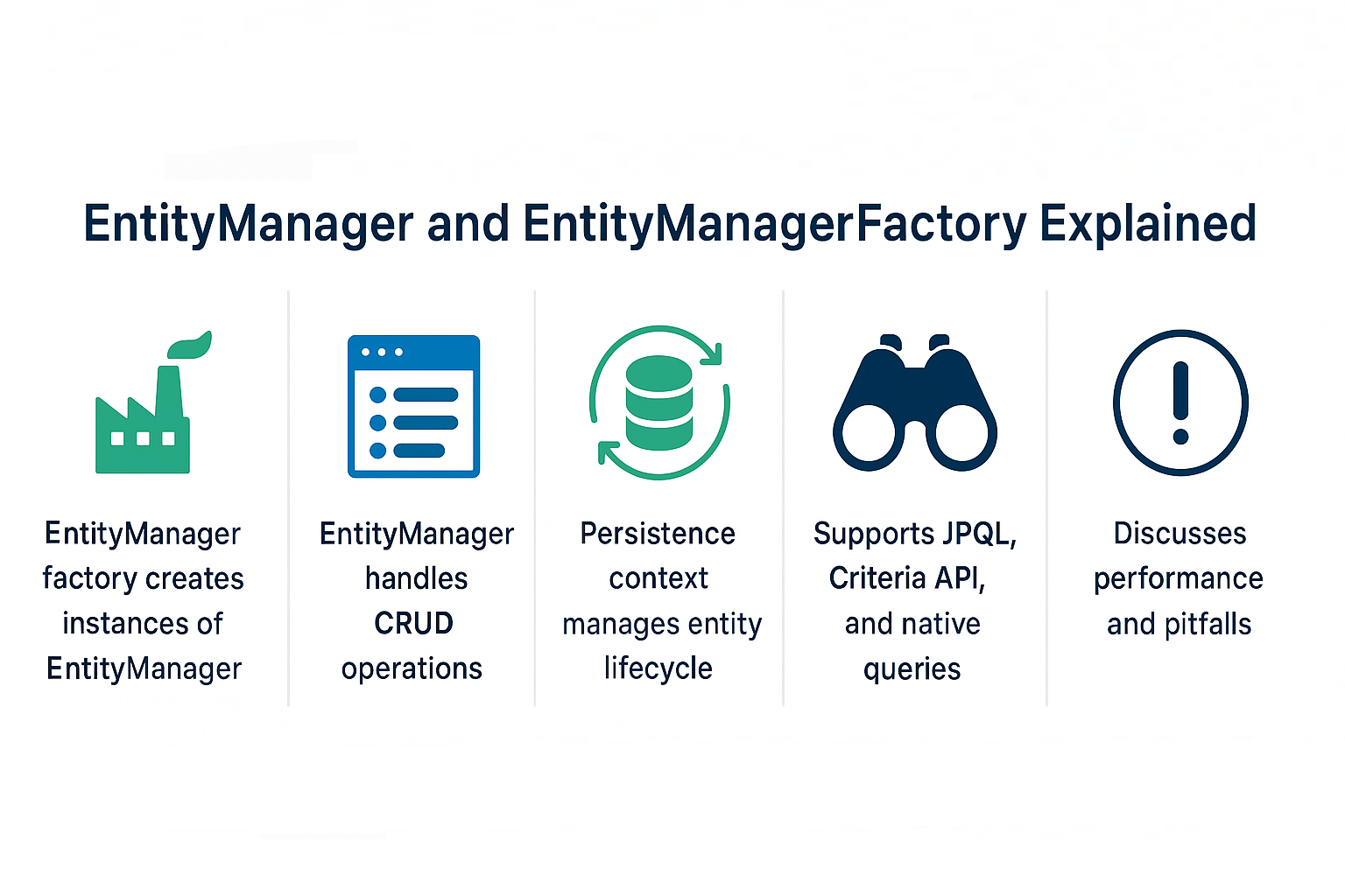 jpa-entitymanager-and-entitymanagerfactory-explained