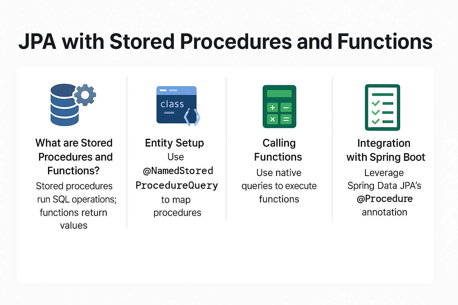 jpa-with-stored-procedures-and-functions