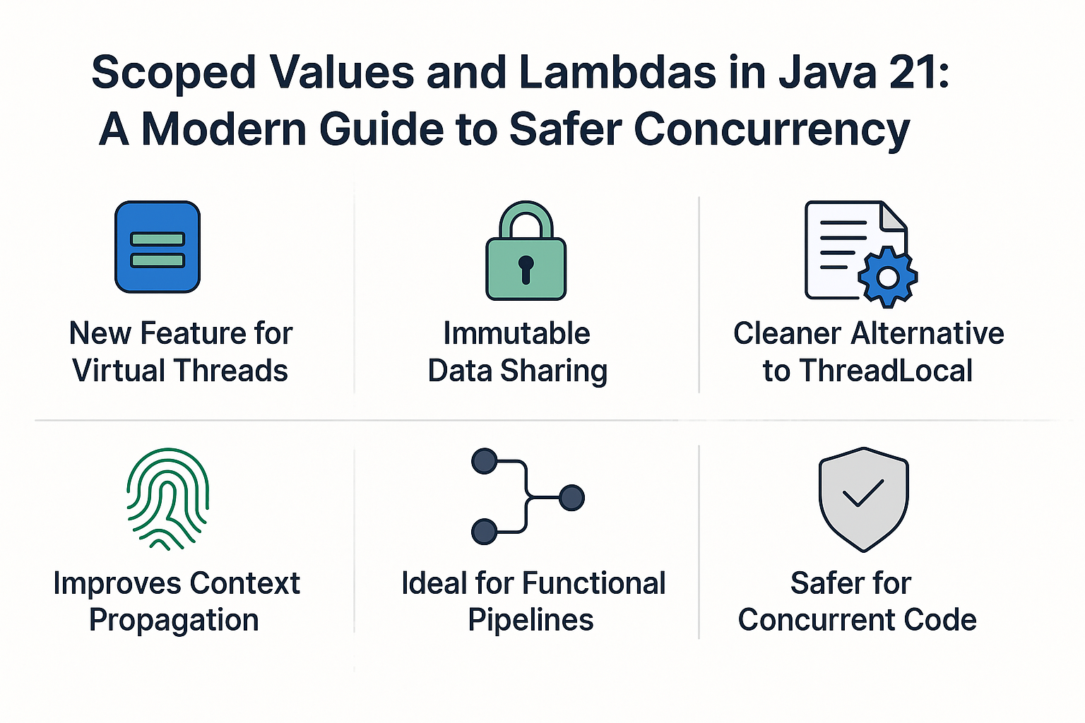 Illustration for Scoped Values and Lambdas in Java 21: A Modern Guide to Safer Concurrency