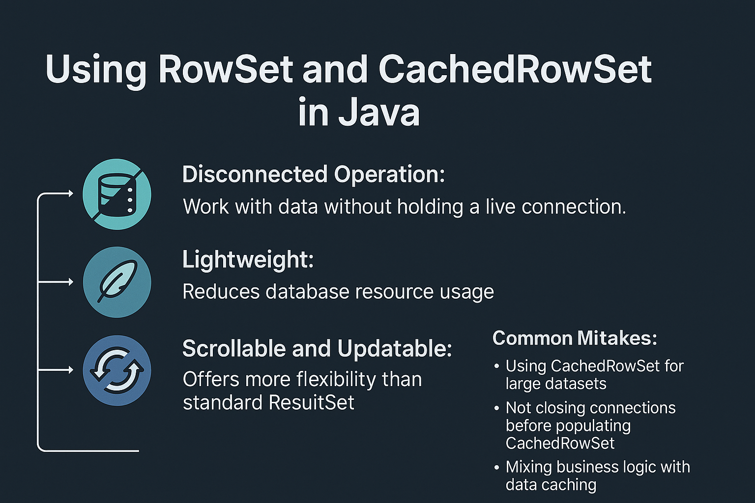 using-rowset-and-cachedrowset-in-java